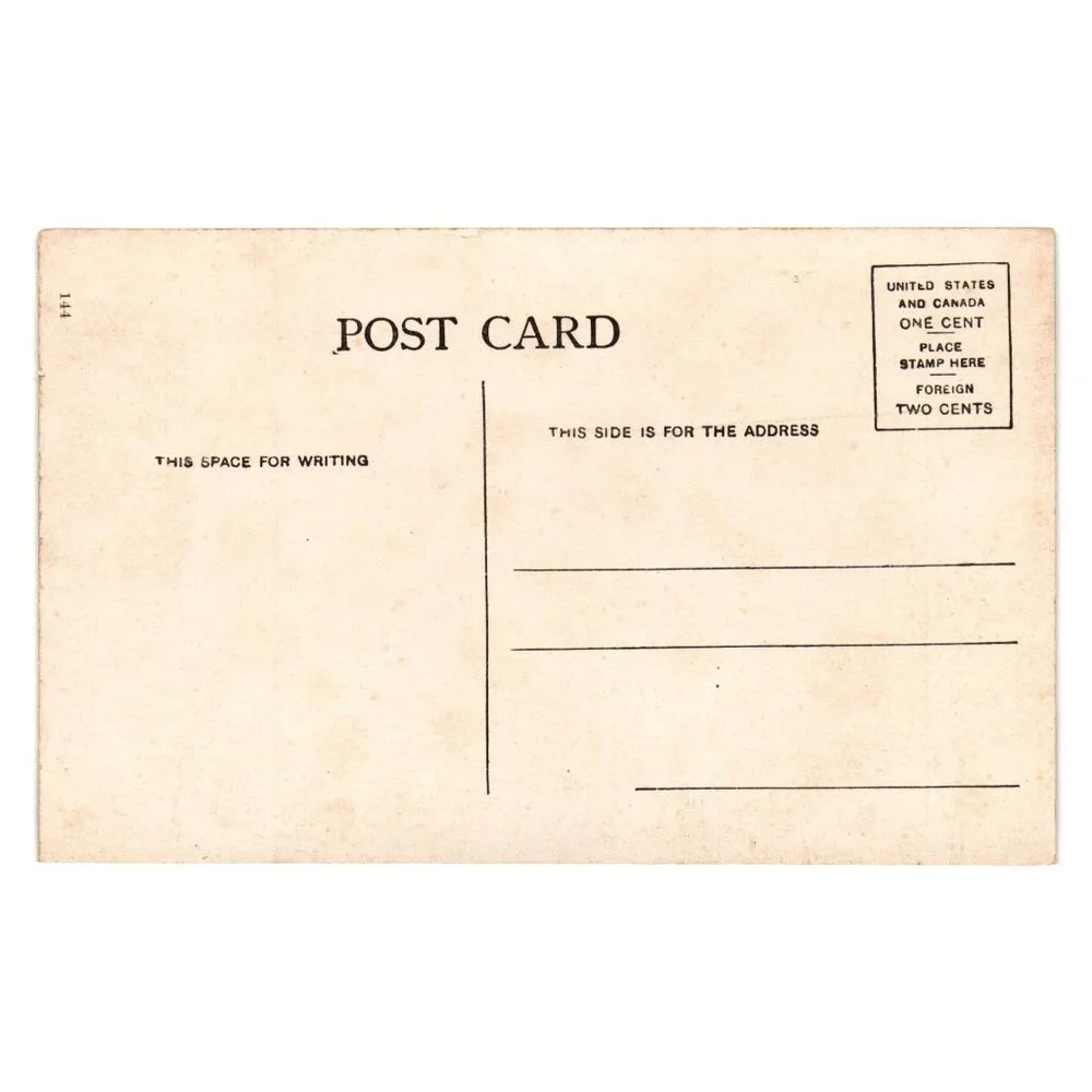 New North Western Depot Chicago Vintage Postcard Unused Early 1900s Divided Back